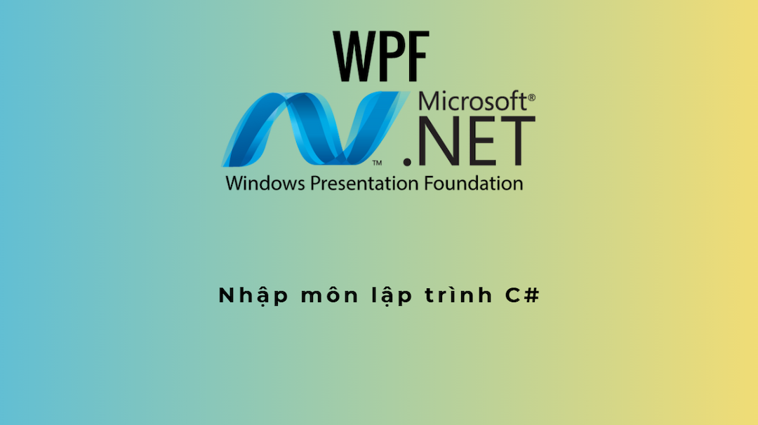 Nhập môn lập trình C#
